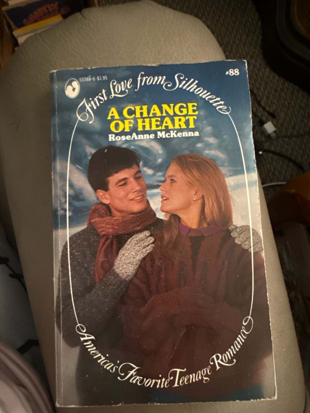 First Love from Silhouette #88: A Change of Heart by RoseAnne McKenna (1984 Vint